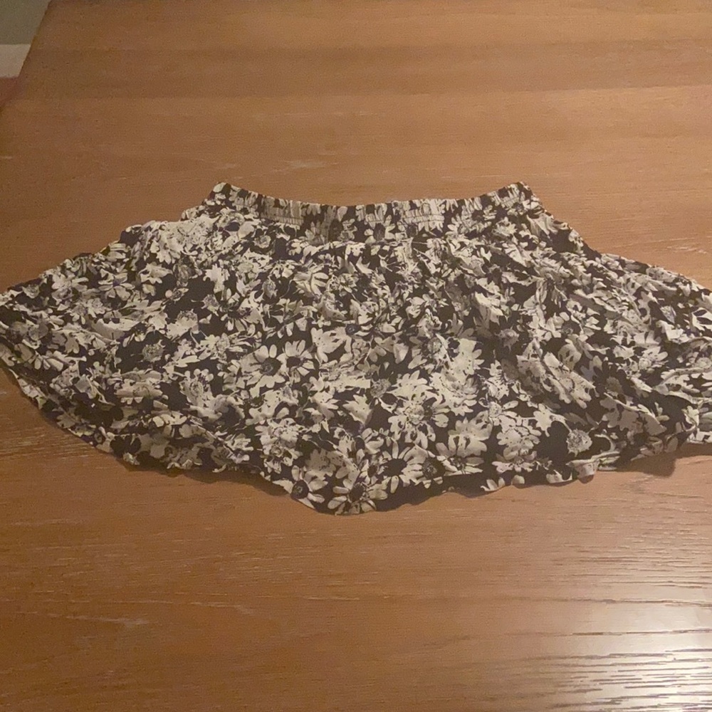 Floral skater skirt